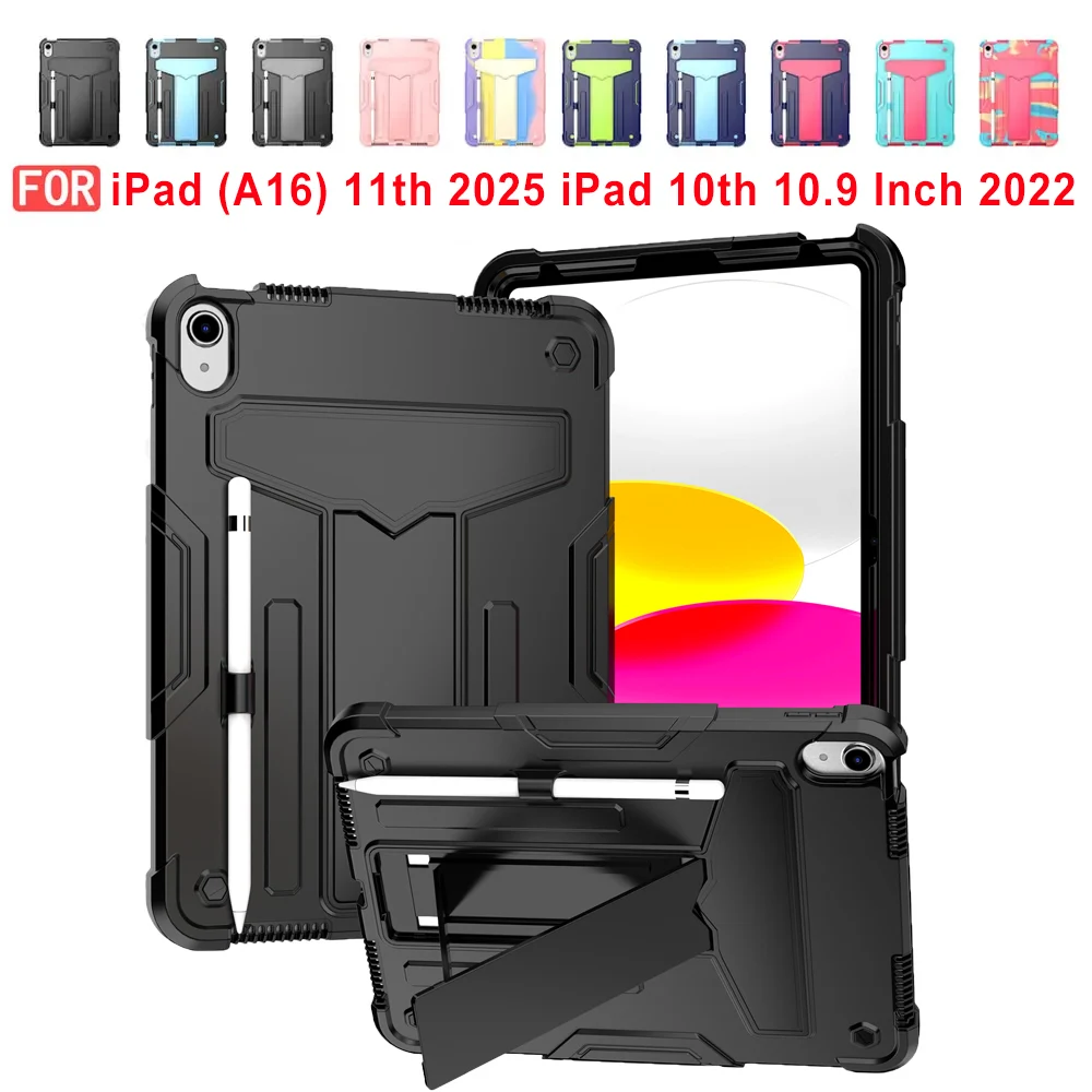 

Чехол для iPad (A16) 11-го 2025 iPad 10-го поколения 10,9 дюймов 2022 Прочный противоударный защитный чехол для планшета