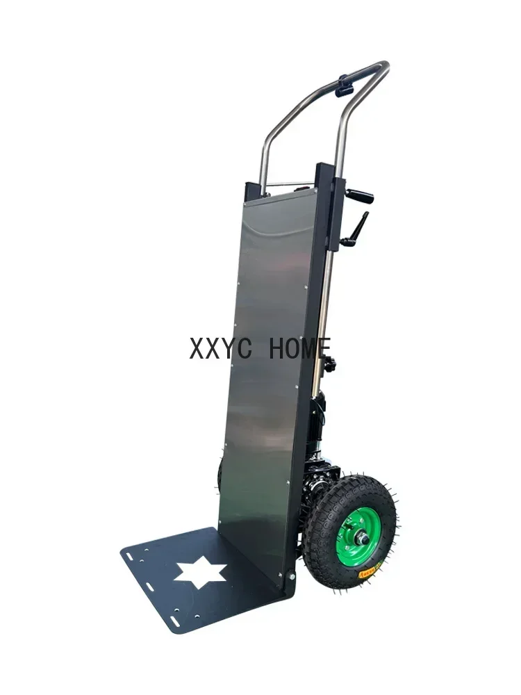 400kg 1200W Electric Stair Climbing Car, Hand trolley Stair Climber Climbing Cart  Flat Truck Up and down Stair Climbing Machine