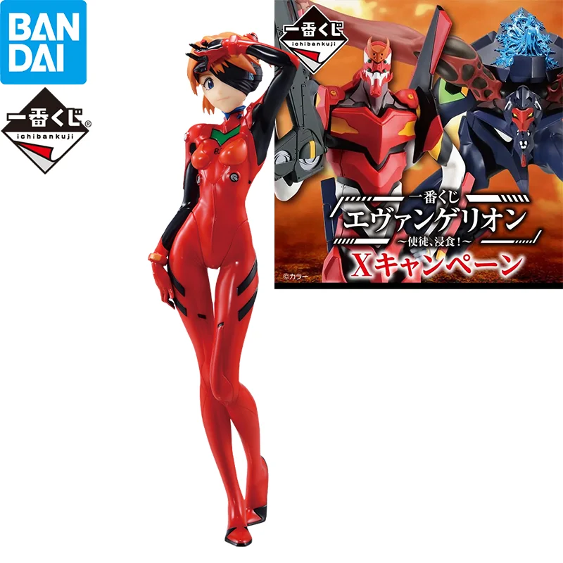 

В наличии Bandai Ichiban Evangelion Apostle Erosion Last One Shikinami Asuka Langley Фигурка Фигурки Brinquedos Toys