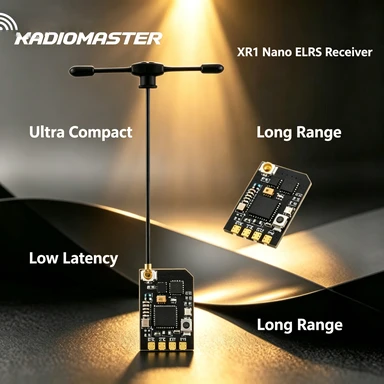 radiomaster-xr1-nano-elrsレシーバー-24ghz-高性能-超軽量-長距離-fpvレーシングドローン＆rcモデル用