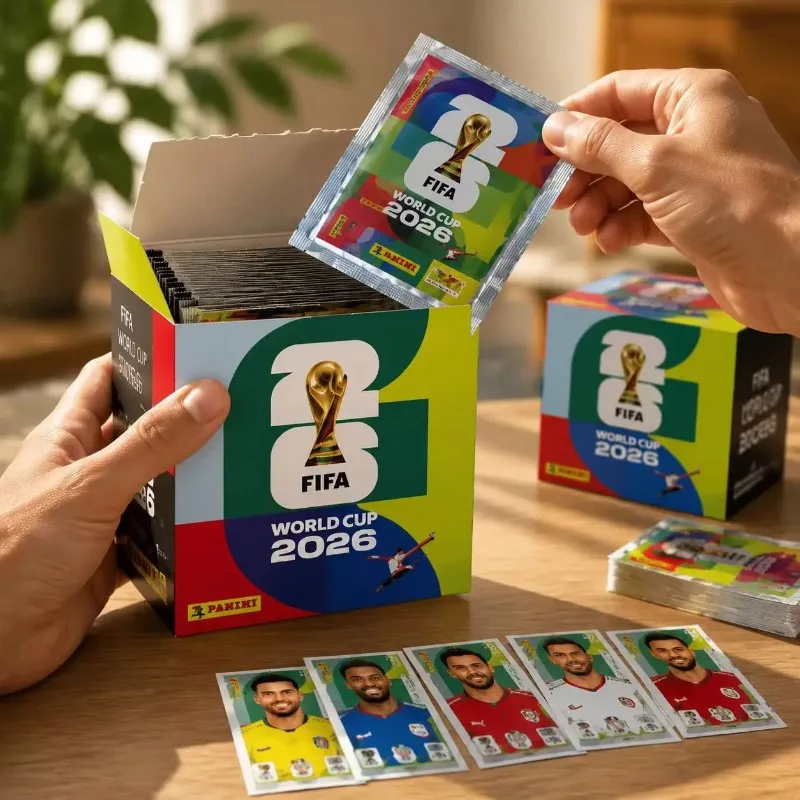 In Stock Panini 2026 FIFA World Cup Sticker Pack Panini Soccer Card Panini Cards Soccer Memorabilia Collection Football Cards