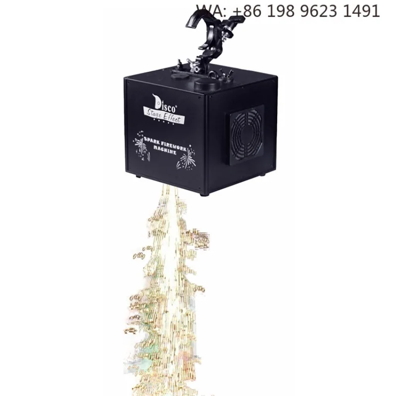 Wedding Stage Decoration Cold Spark Fountain Firework  Portable Adjustable Power Stage Special Effect for Party Festival Perform