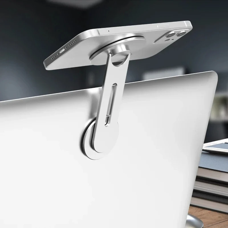 Magnetischer Telefonhalter für iPhone 14 13 Pro Magsafe Laptop-Telefonständer Magnet-Handy-Seitenhalterung für Tesla Model Y 3 – Detail 6