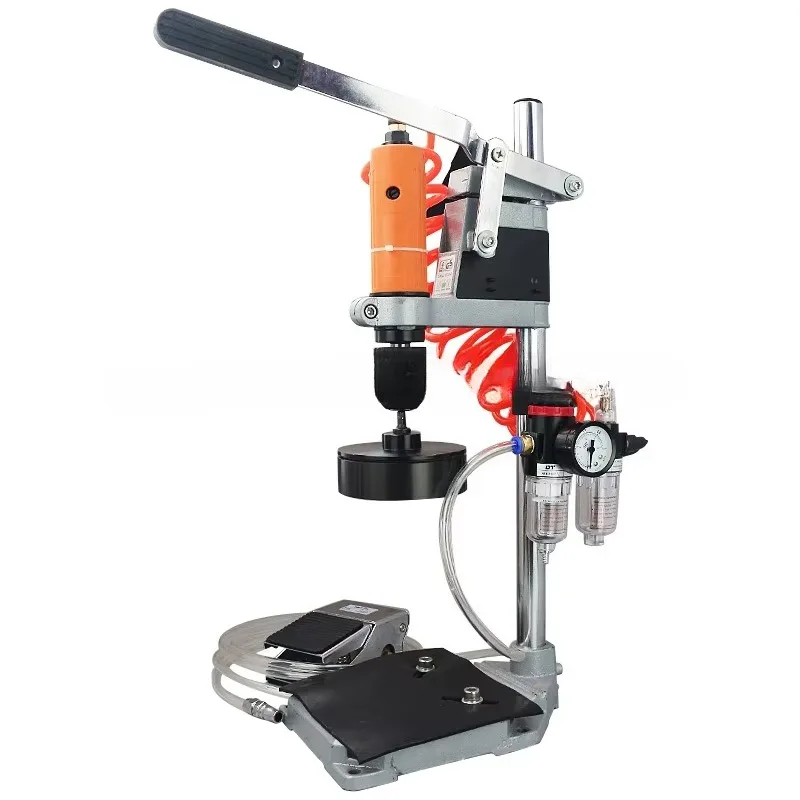 フットペダル式卓上空気圧キャッピングマシン ボトルキャップロックマシン