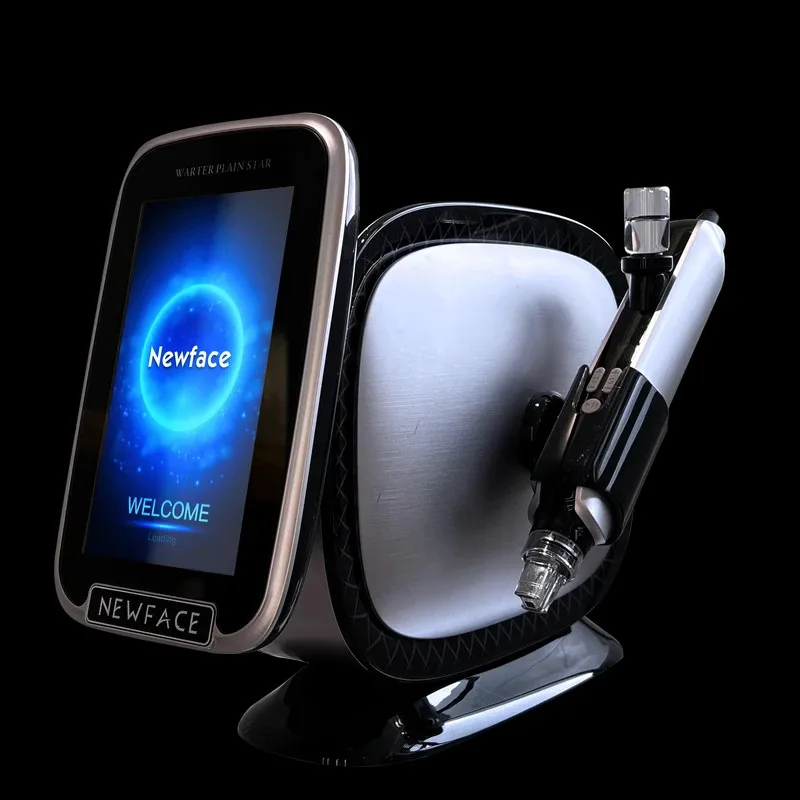 

New Upgrade Nano Needl es EMS RF Meso Gun Free Nee dles Mesotherapy Face Lifting Injector Beauty Machine