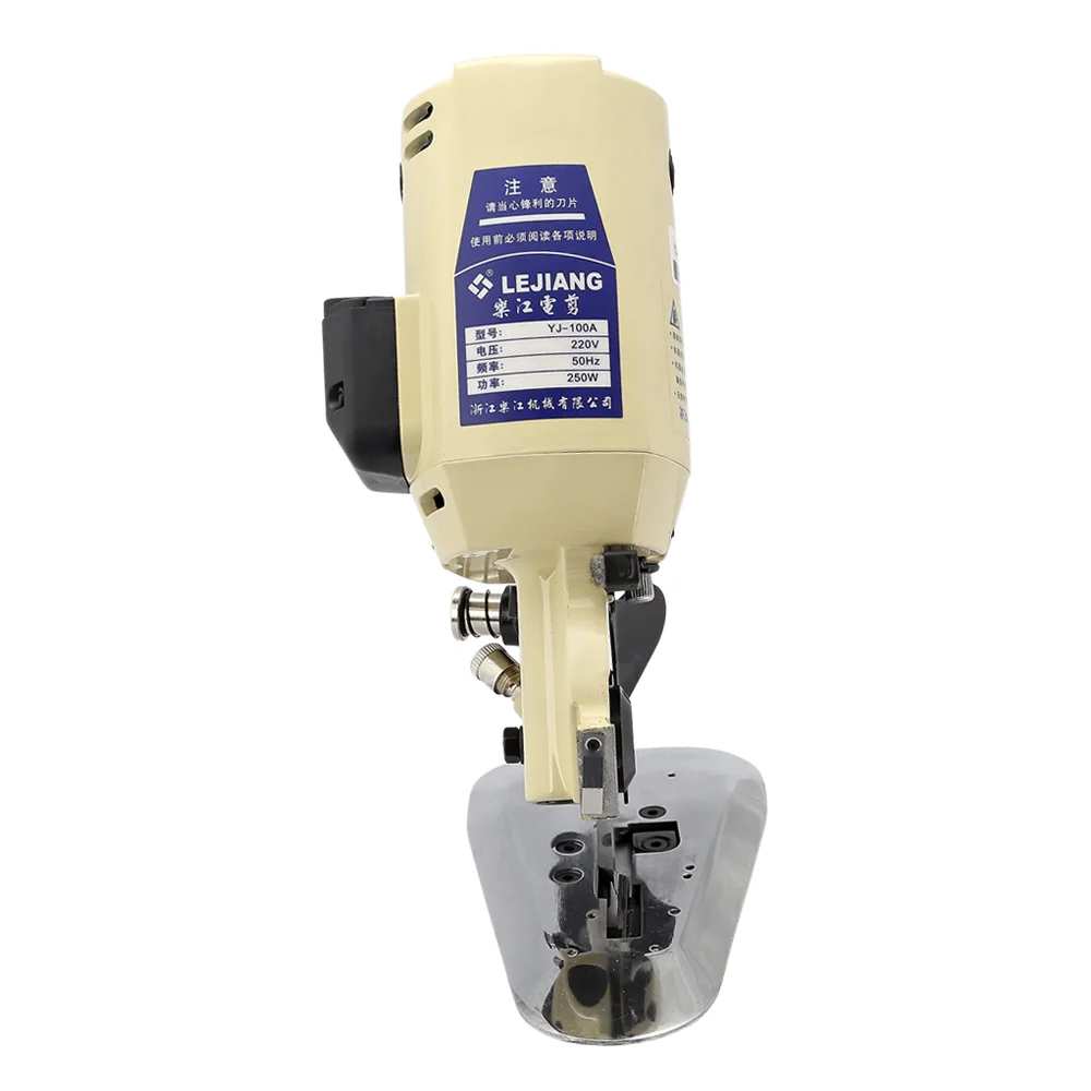 DHL Express Only YJ-100 Round Knife Cloth Electric Cutting machine For Thickness 27mm