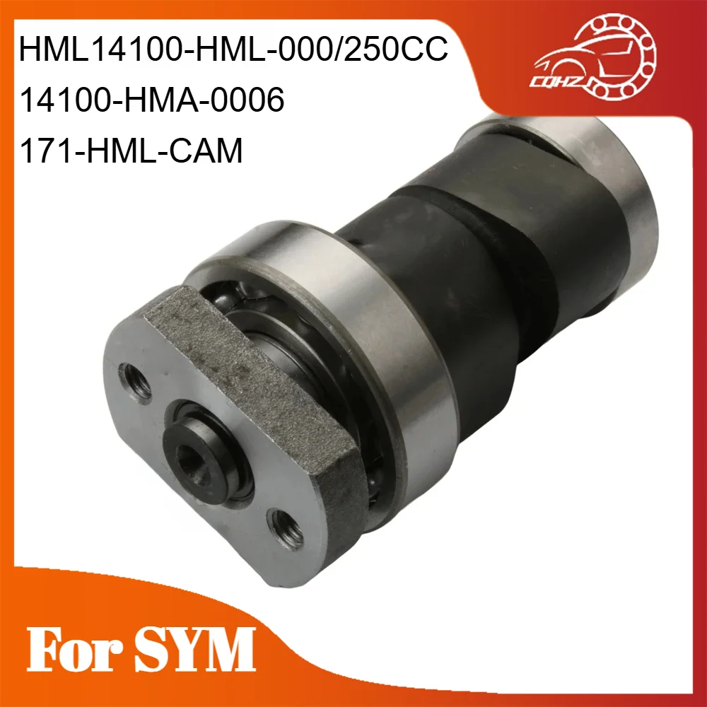 

Комплект распределительного вала CQHZJ для скутеров SYM 14100-HML-000 250CC, 14100-HMA-0006 171-HML-CAM, RFB14100-RFB-000 300CC, 158-RFM-CAM