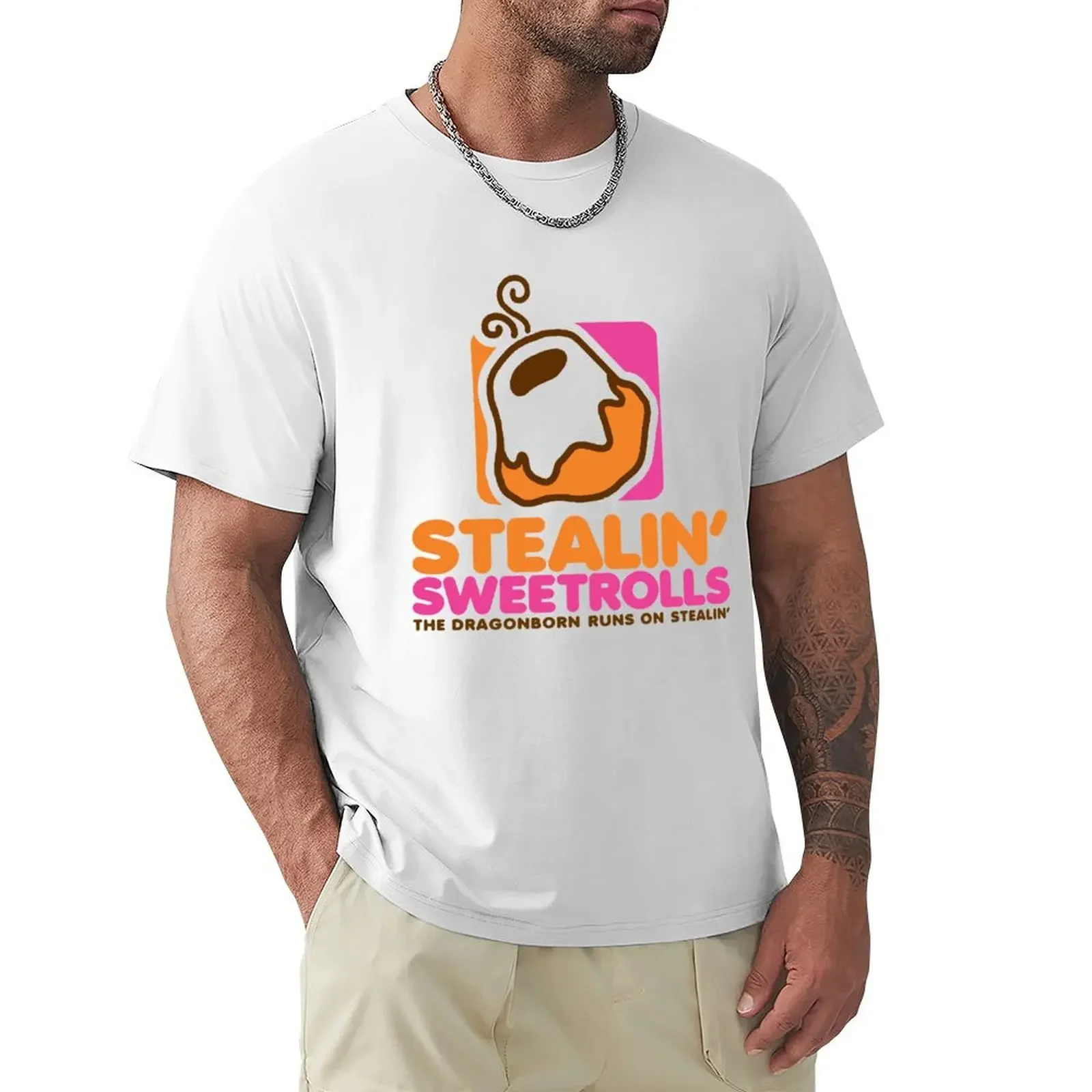 Stealing Sweetrolls T-shirt oversizeds animal prinfor boys t shirt men