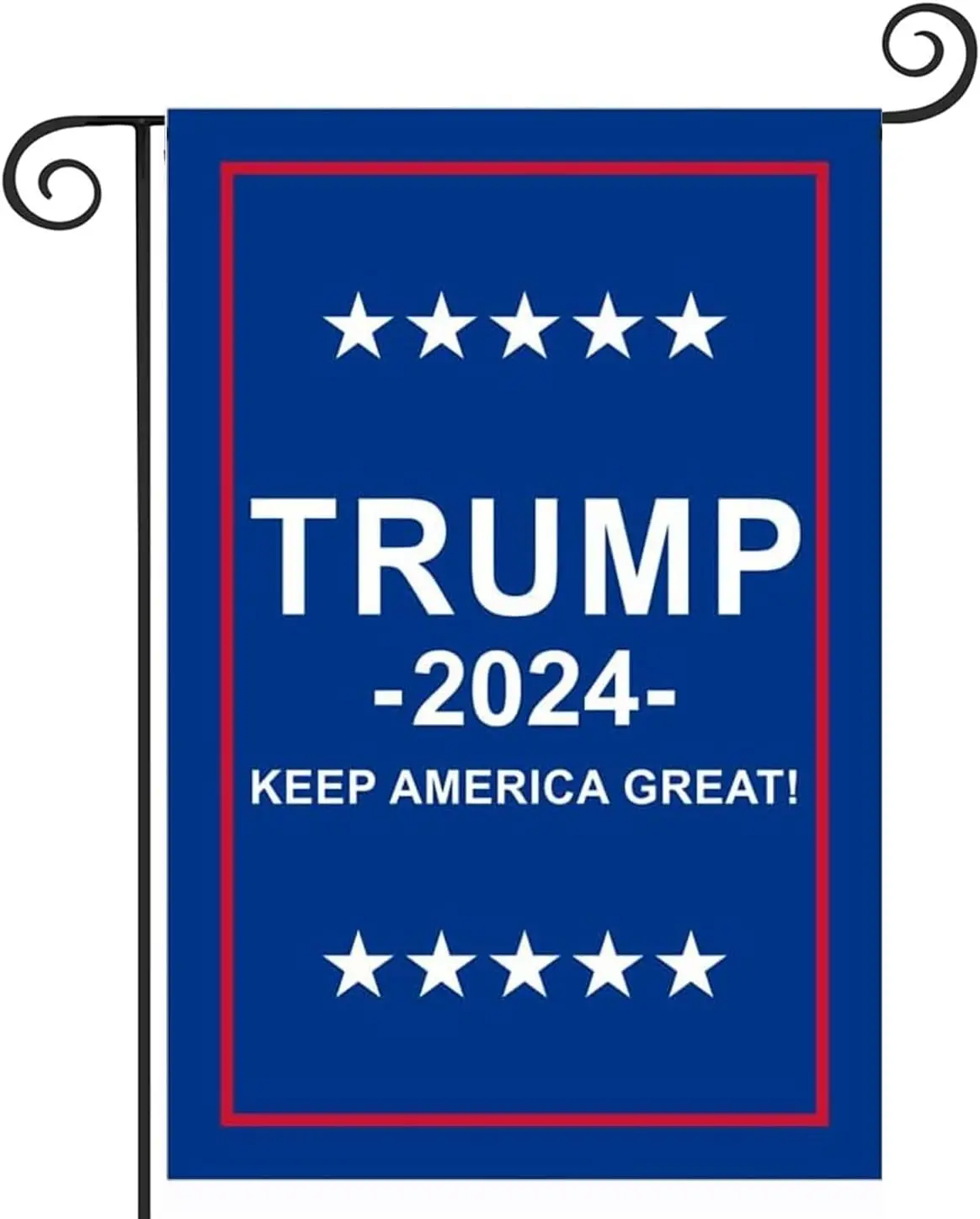 Trump 2024 Flag Take America Back Garden Flag Trump Signs for Yard 12 x 18 Inch Double Sided USA President Flag for Yard Outdoor