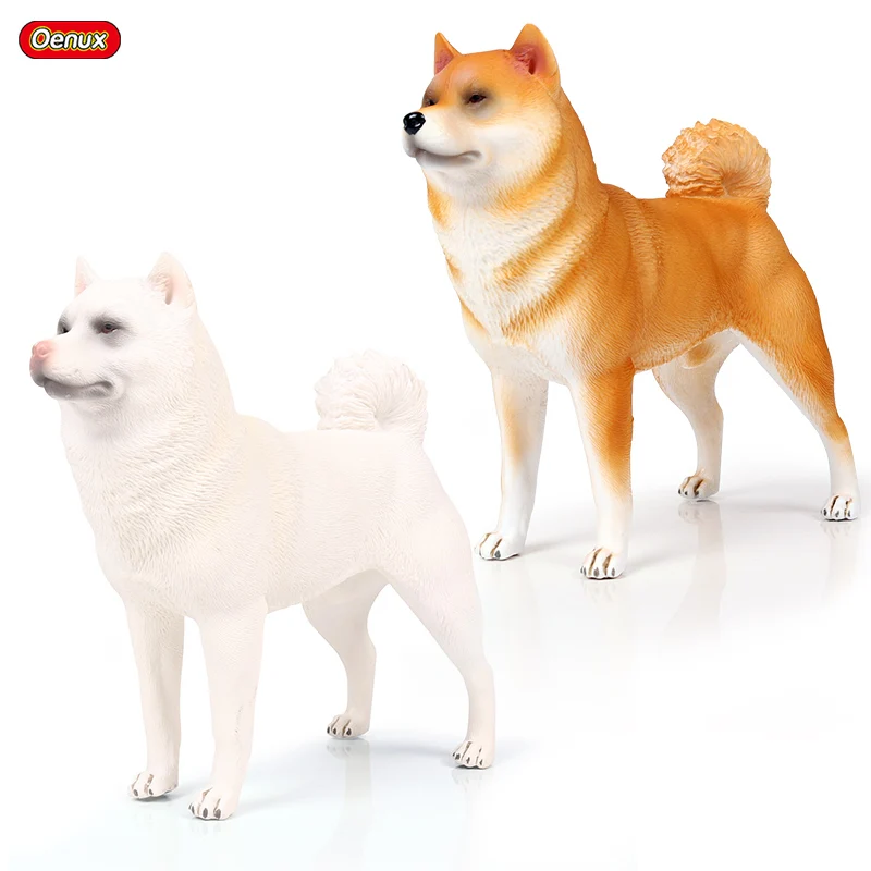 Oenux 5Styles Classic Lovely Japan Shiba Inu Animal Model Kawaii