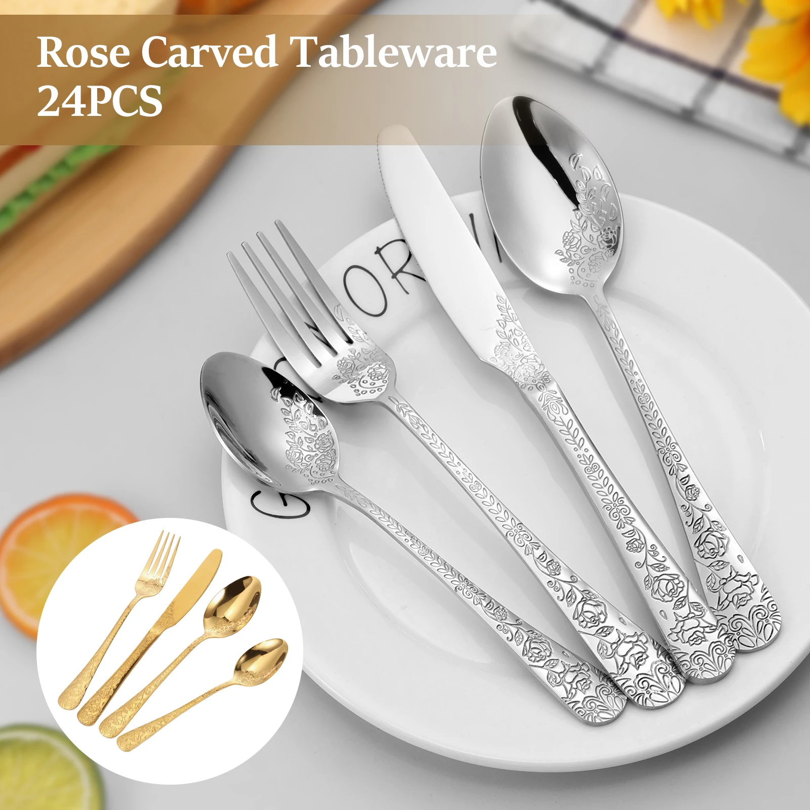 6Set Cutlery Kit St…