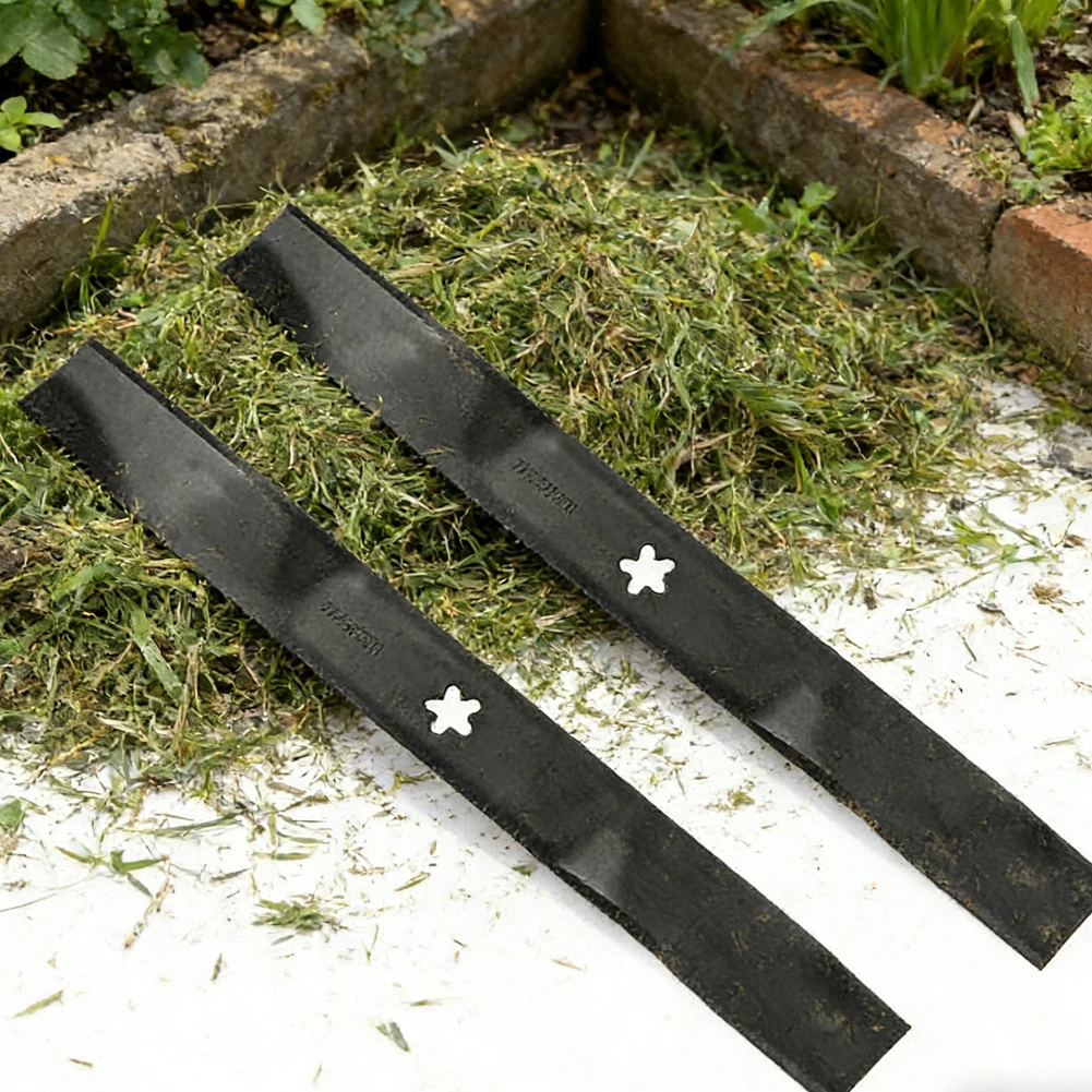 Lawn Tractor Blade Replacement 532134149 Compatible with Riding Mowers Using Standard Center Hole Configuration