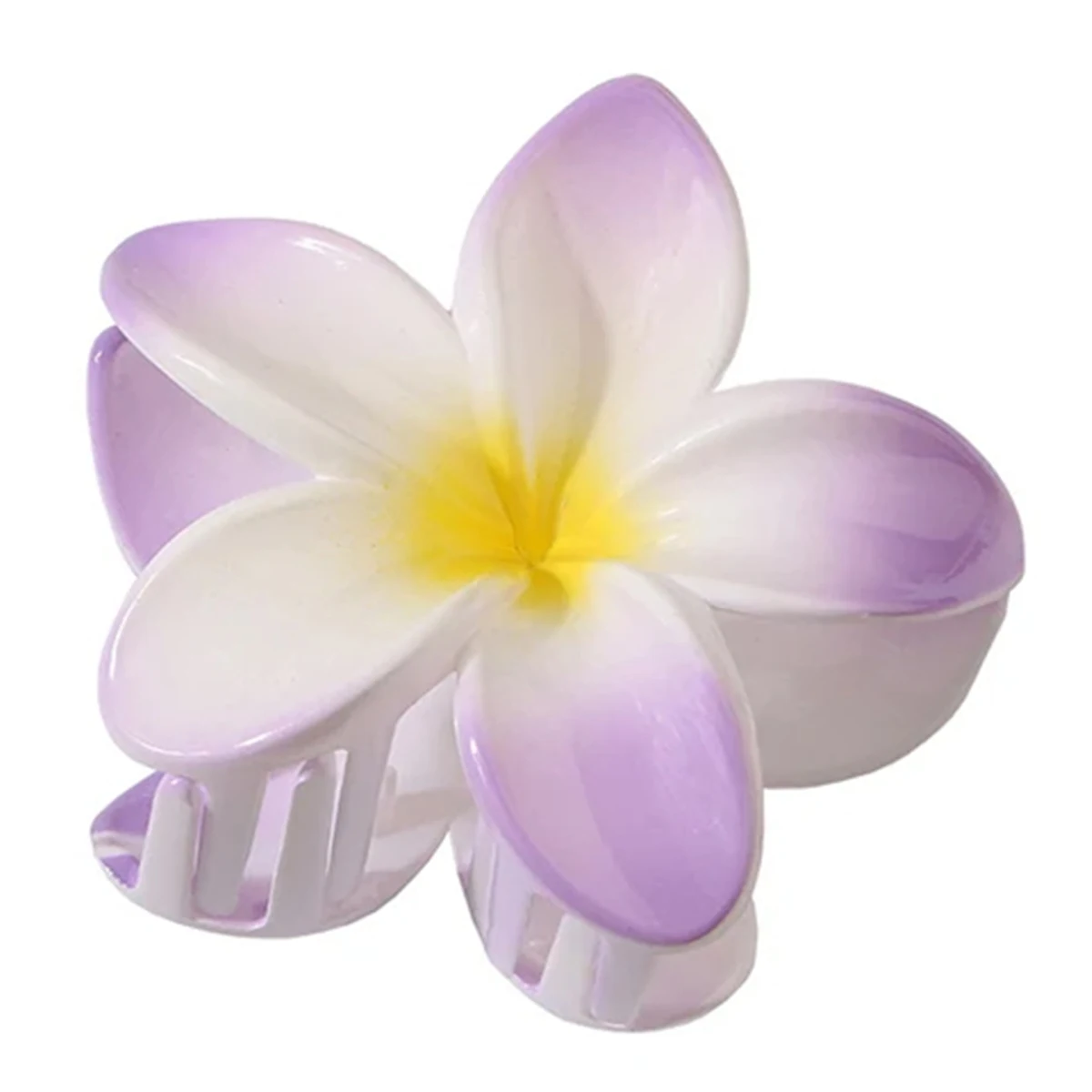 Flower Clamping Egg Blossom Back Spoon Shower Hair Clamping Plate Hair Clip Hair Accessories -1 piece