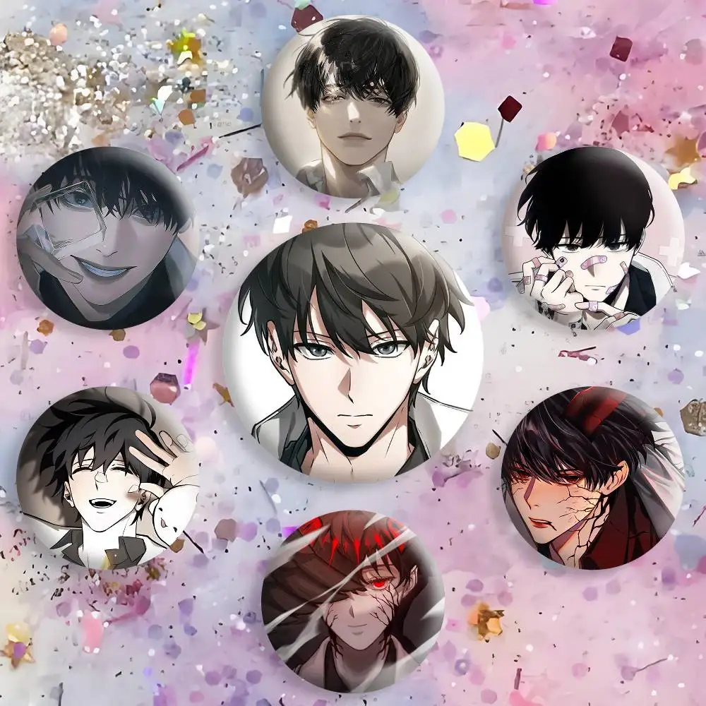 Manhwa O-Omniscient Reader K-Kim Dokja ORV Badges Creative Tinplate Button PinsBrooch Badge Clothes Backpack