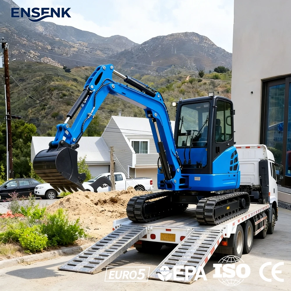 

Mini Excavator 0.8Ton 1.7Ton Multifunctional Construction 1.5Ton 2.5Ton Diesel Engine Digger Europe EPA Euro 5 CE Certified
