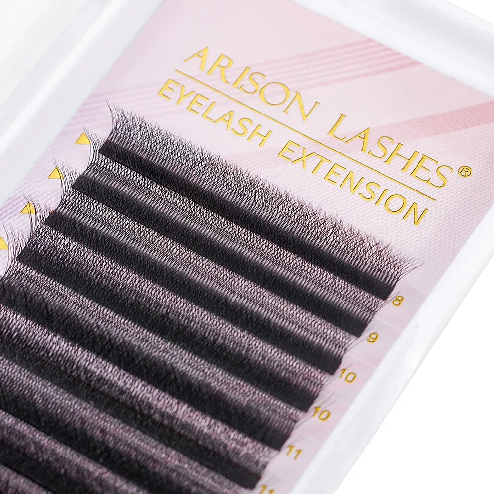 ARISON จริง 7D W Lashes ดอกอัตโนมัติ Lash W-Shape Eyelashes Extension แต่ละ Easy พัดลมปริมาณ Faux Cilios ขายส่ง