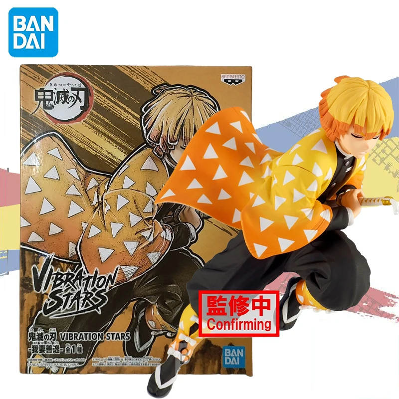 

В наличии Bandai Original VIBRATION STARS Demon Slayer AGATSUMA ZENITSU Фигурки Коллекция Модель Игрушка Подарок на день рождения