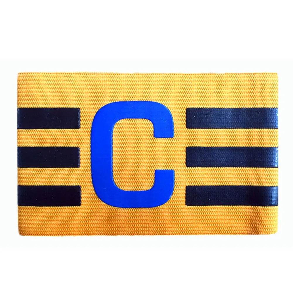 1Pc キャプテン腕章バンドプロフェッショナルナイロン調節可能なサッカーアームバンドリーダーマッチサッカースポーツ蛍光大人子供用