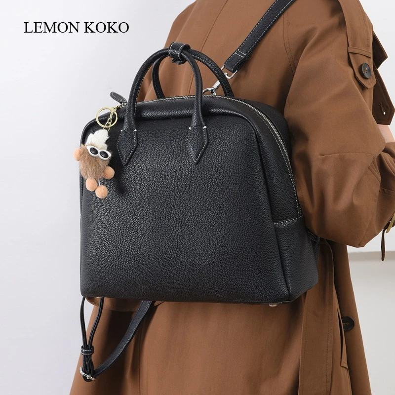 

Сумка-тоут LEMON KOKO класса люкс: простая женская сумка, вместительный городской рюкзак, повседневная текстурированная сумка-клатч