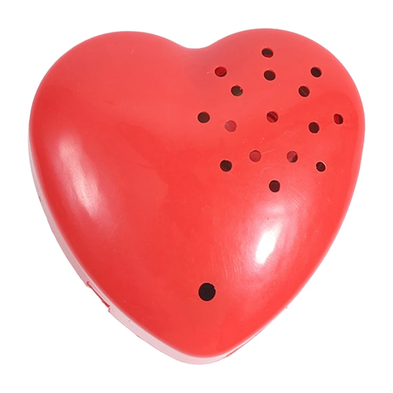 

Heart Shaped Voice Recorder Recordable Sound Module Plush Toy Recorder Programmable 30 Seconds Sound Button Recording