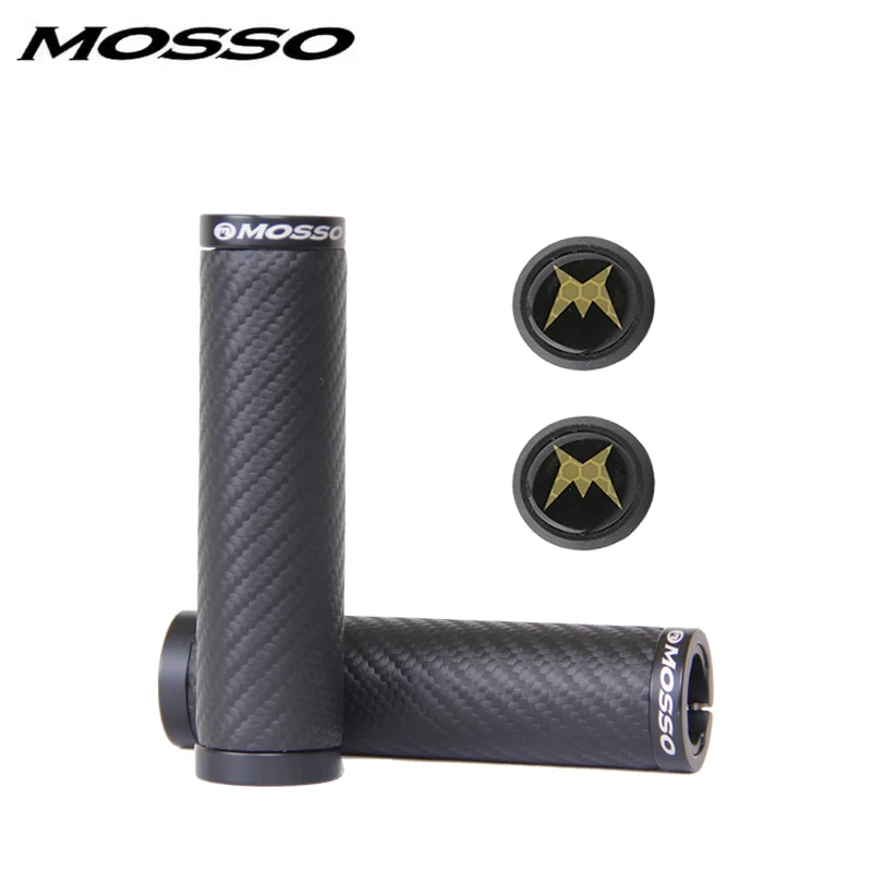 MOSSO GP-30CB Mtb Cuffs Mountain Bike Grips Ergonomic Handlebar Cover Bicycle Handles Grips Leather Handle For Cycling Cuffs