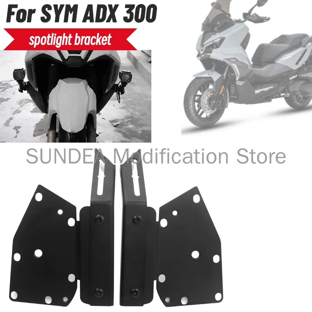 

For SYM ADX 300 300ADX ADX300 Spotlight Bracket Modified Foot operated Spotlight Bracket Spotlight Fixing Rod Seat Accessories