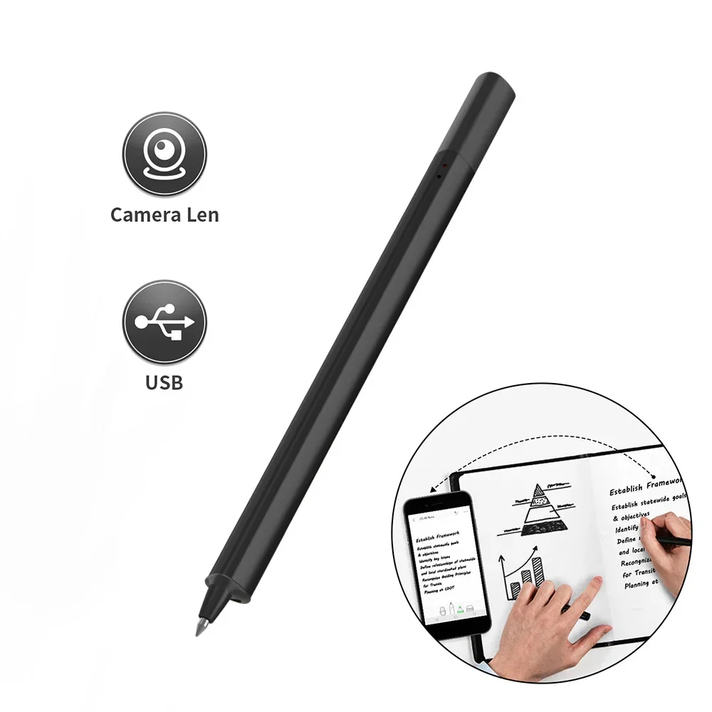 NEWYES APP Handwriting Recognition Syncpen Cloud Pen A5 Digital Notebook Reusable Sync Digital Smart Pen Set