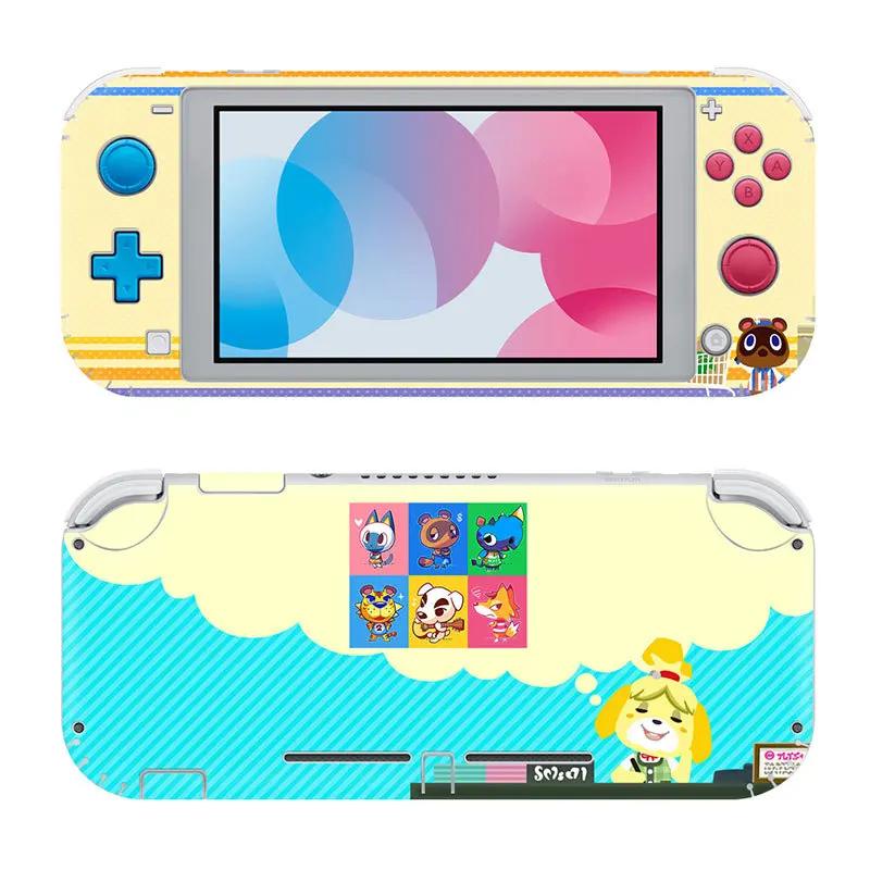 For Nintendo Switch NS/Lite Accessories Cartoon Sticker Full Set Transparen Protective Case For Switch Accessories Console Games