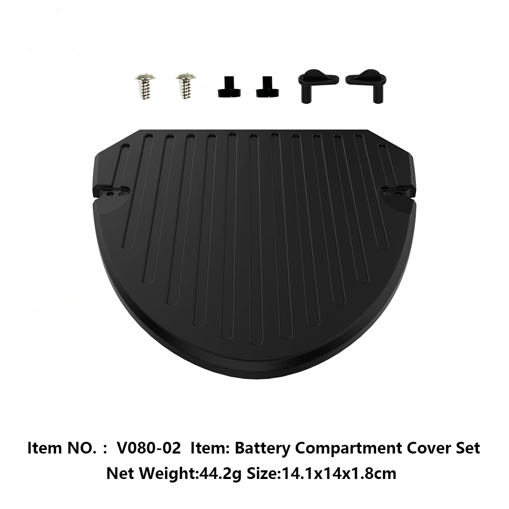 Flytec Official Original V080-02 Battery Compartment Cover Spare Parts For 12V High Speed GPS Fishfinder Trawling Nest Bait Boat