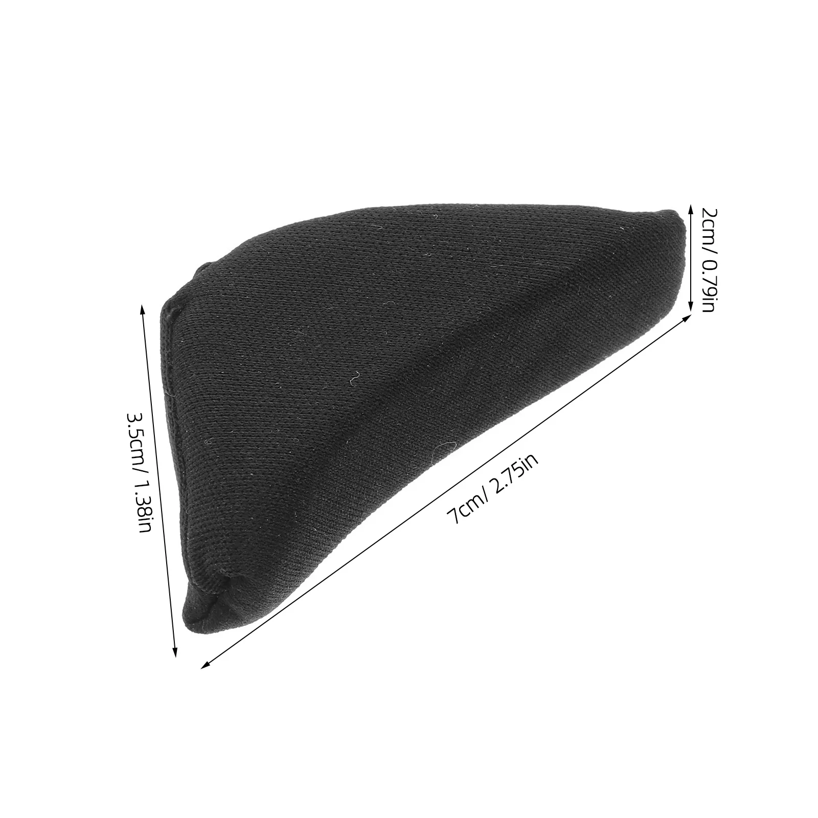 منصات الأحذية المضادة للانزلاق للأحذية الكبيرة تناسب للجنسين الإسفنج إدراج يقلل من زلق الكعب قابل للغسل دعم القدم النعال للكعب #3