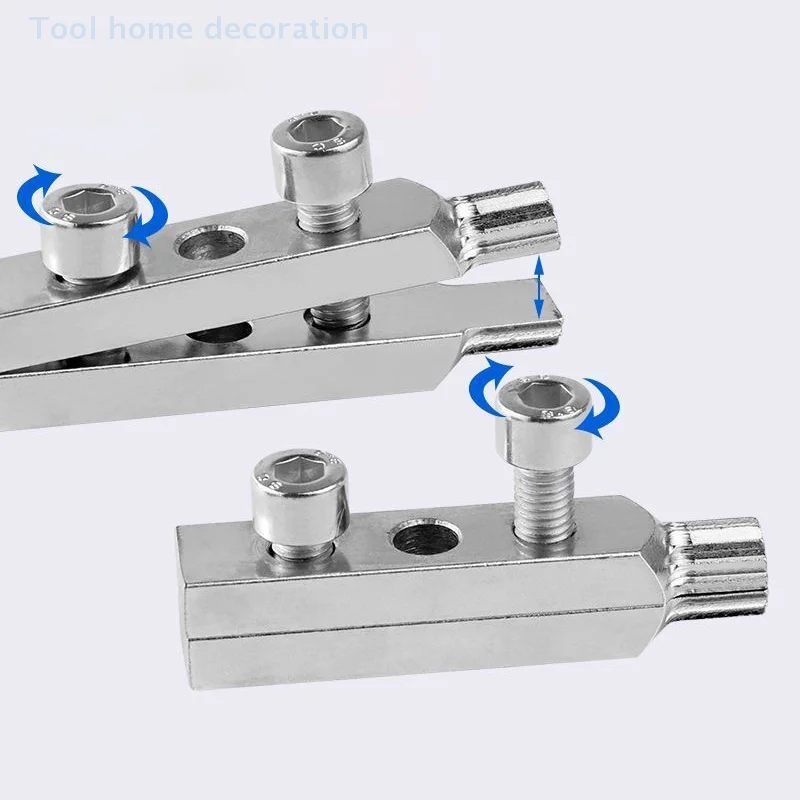 1Set Faucet Angle Valve Broken Wire Extractor Tap Reverse Wire Water Pipe Broken Pipe Head Screw Extraction Tool Repair Parts
