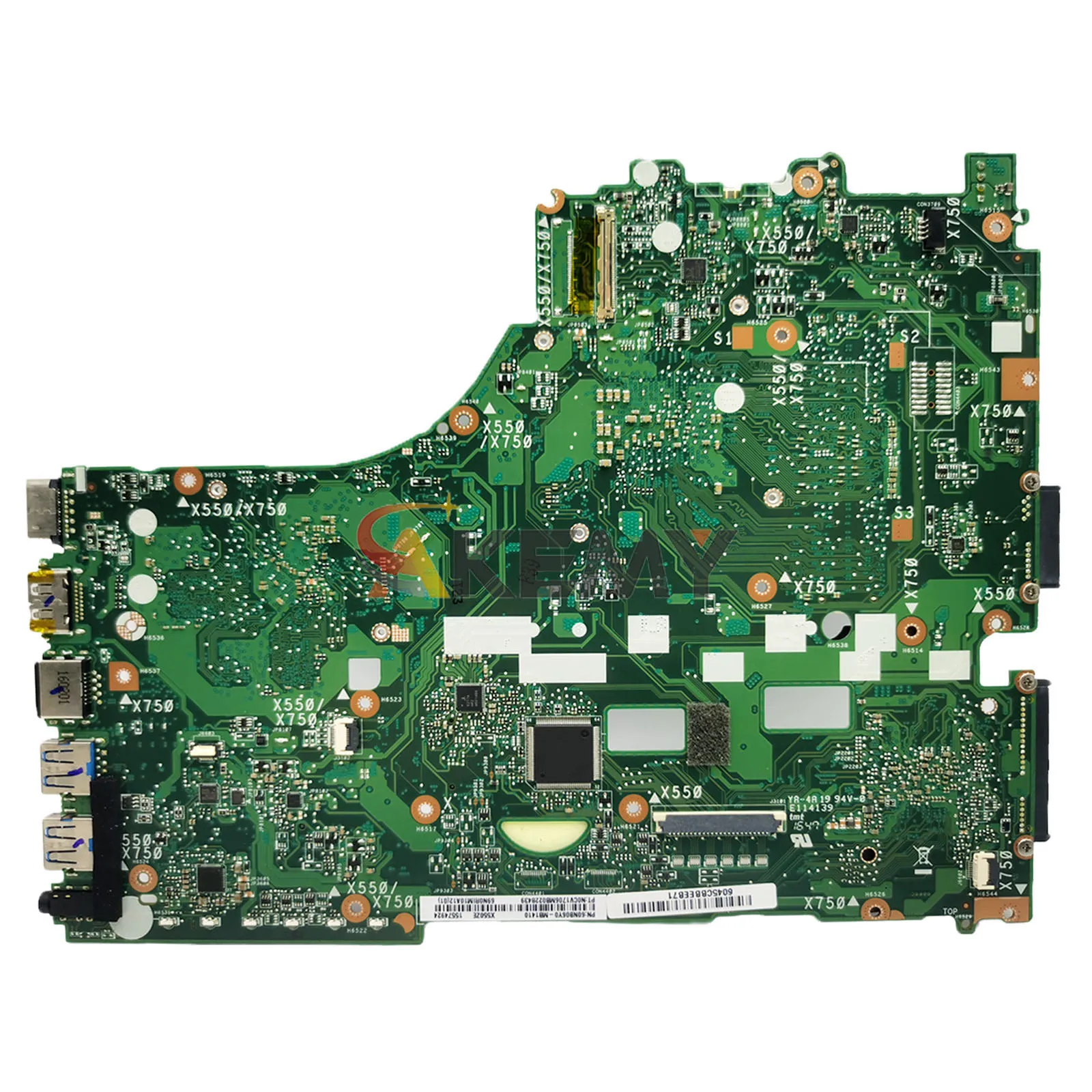 X550ZE K550ZE Laptop Motherboard For ASUS VivoBook A555Z A550ZE K555Z F550ZE X550ZE X550Z VM590Z Mainboard With A8 A10 CPU stk 3