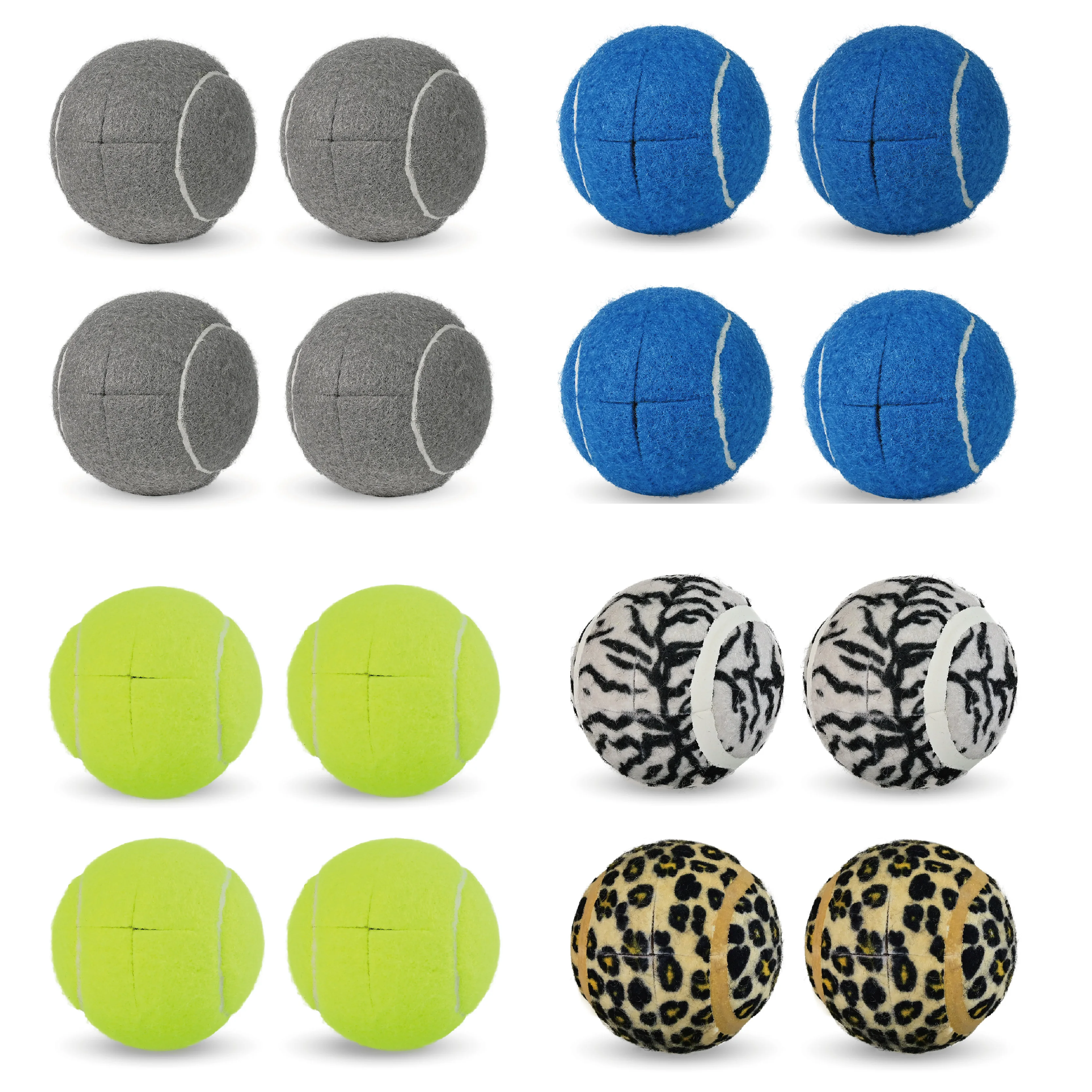 

Deluxe Pre Cut Walker Tennis Ball Glides - Walkers Legs Universal Precut Glide Balls for Elderly Seniors or Medical Rehab