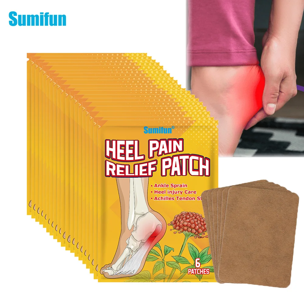 

30/60/120Pcs Sumifun Heel Analgesic Patches Alleviate Patch Relieve of Plantar Spur Pain Relieving Detumescence Health Stickers