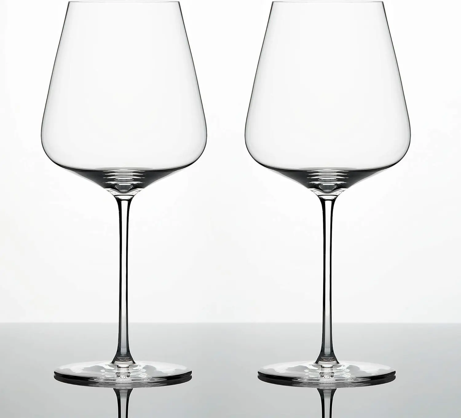 Denk'Art Bordeaux Hand-Blown Crystal Wine Glasses | Set of 2