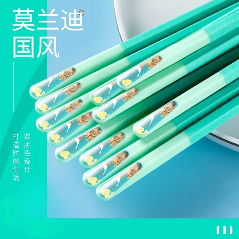 Non-Slip Alloy Chopsticks, Home, New