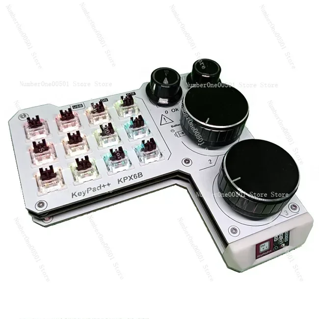 KPX6B Mechanical Keyboard Custom Four-knob Designer Programmable Customization