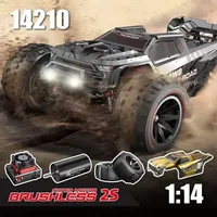 Mjx Hyper Go 14210 1:14 4wd Brushless Rc Car 55km/h High Speed Drift Monster Truck 2.4g Child Remote Control Electric Toys Gift