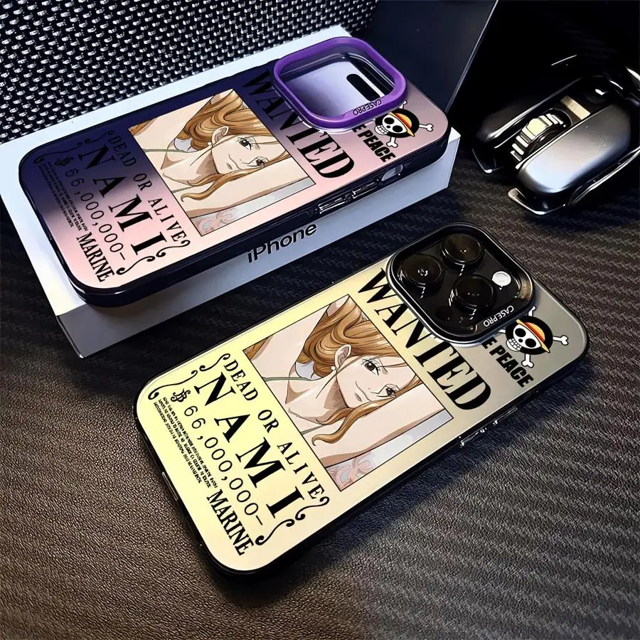 Anime Nami Phone Case For Samsung Galaxy S26 S25 S24 S23 S22 S21 S20 Note20 FE Ultra Edge Plus 4G 5G Anti Fall Matte Cover