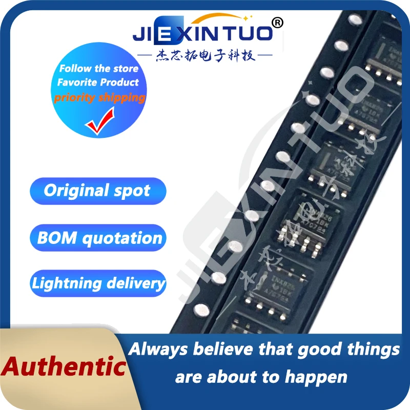 

INA826AIDR INA826 IC INST AMP 1 CIRCUIT 8SOIC Instrumentation Amplifier 1 Circuit Rail-to-Rail 8-SOIC