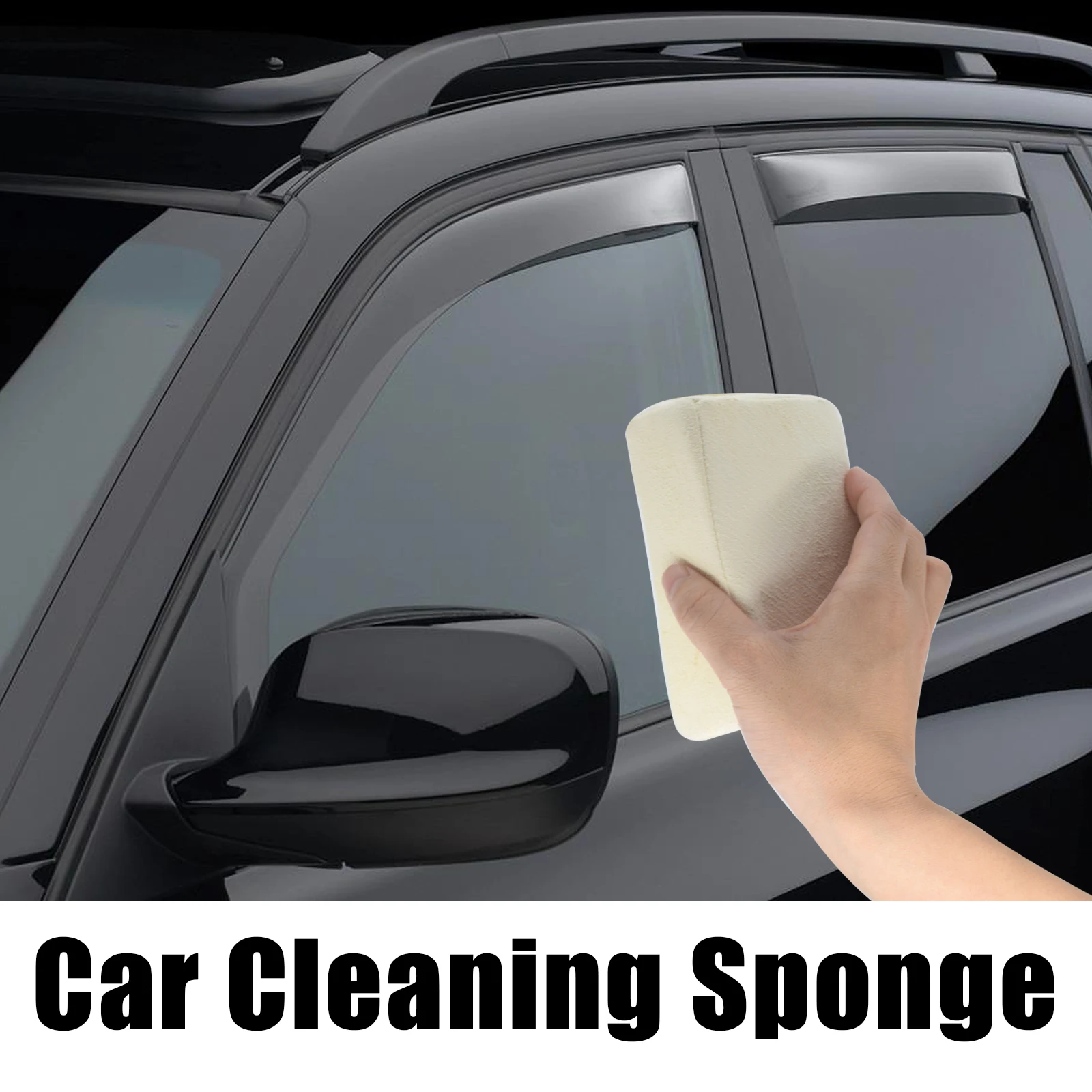 

Car Synthetic Chamois Leather Demister Pad Windscreen Washing Cloth Sponge Block Washing Tool Wipe Accessories Super Absorbent