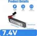 1Pcs battery