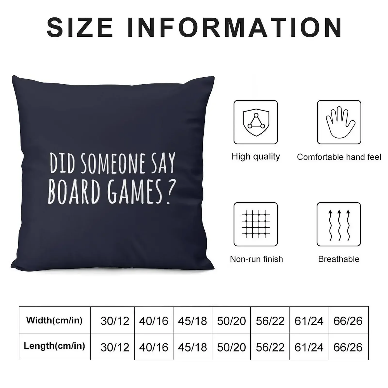 Did someone say board games ? Throw Pillow New year Pillowcase Pillow Case pillow