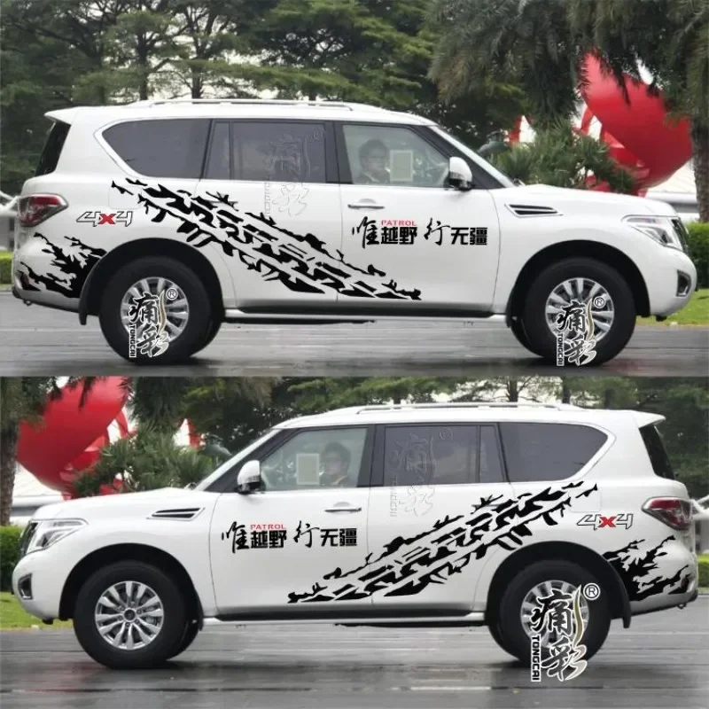 

Car Sticker Decal Vinyl FOR Nissan Patrol Y62 2008-2022 Body Fashion Decorative Film Accessories