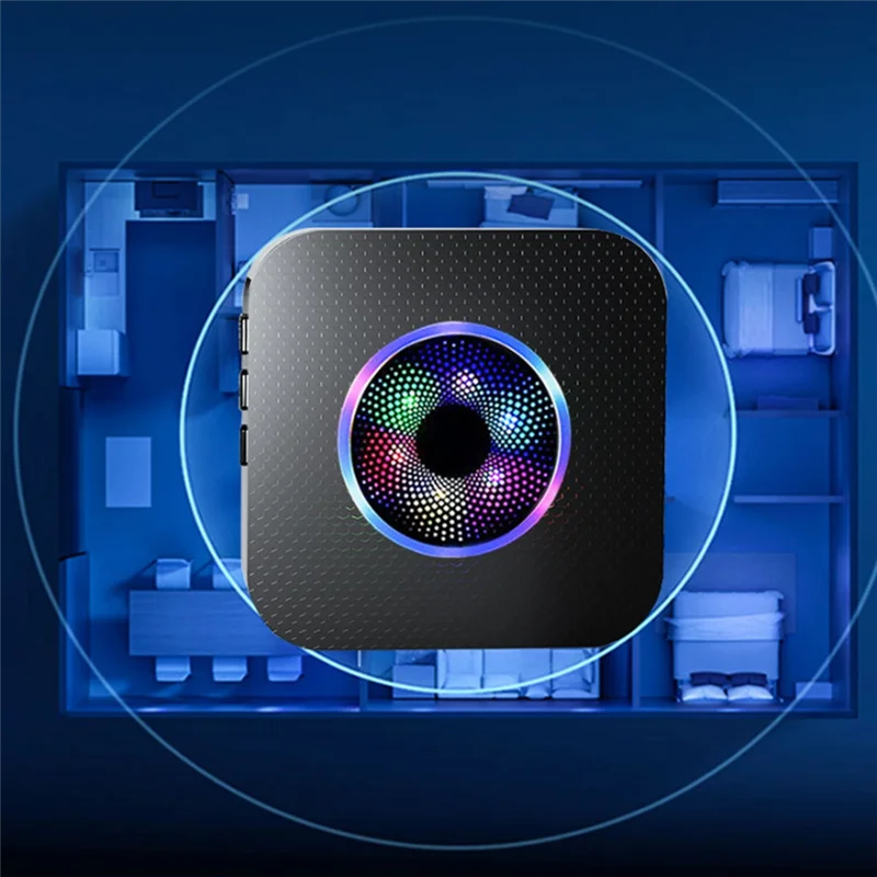 B37B-Wireless Doorbell 30MM Large Speaker Waterproof For Home Elderly EU Plug Good Signal Wide Coverage