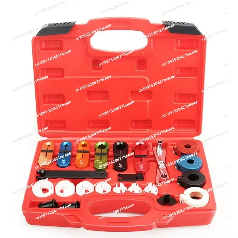 Suitable forQuick Disconnect Tool Kit  Automotive  Line and Transmission Oil Cooler Line Scissor Type Remover 22pieceSet