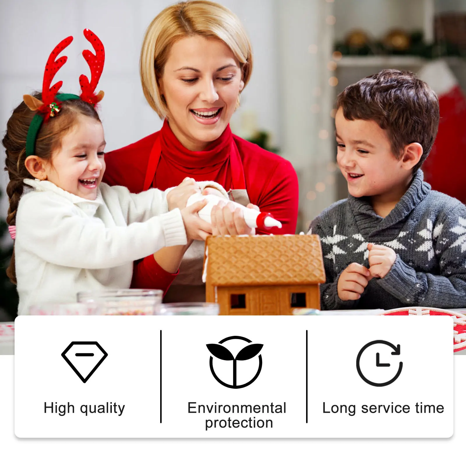 

8 шт. фетровые подставки для чашек с рождественскими элементами, круглый коврик для подставки для домашнего офиса, рабочего стола, водонепроницаемый