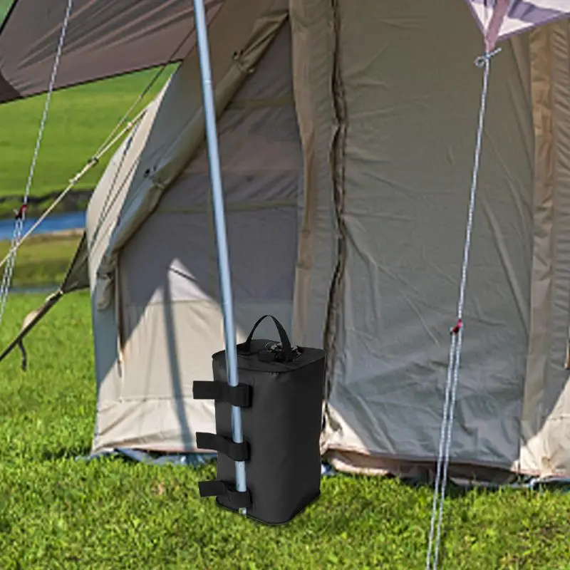 Tenda sacchi di sabbia parasole baldacchino borsa per il peso dell\'acqua tenda pesi per le gambe pesi fissi per impieghi gravosi sacchi di sabbia