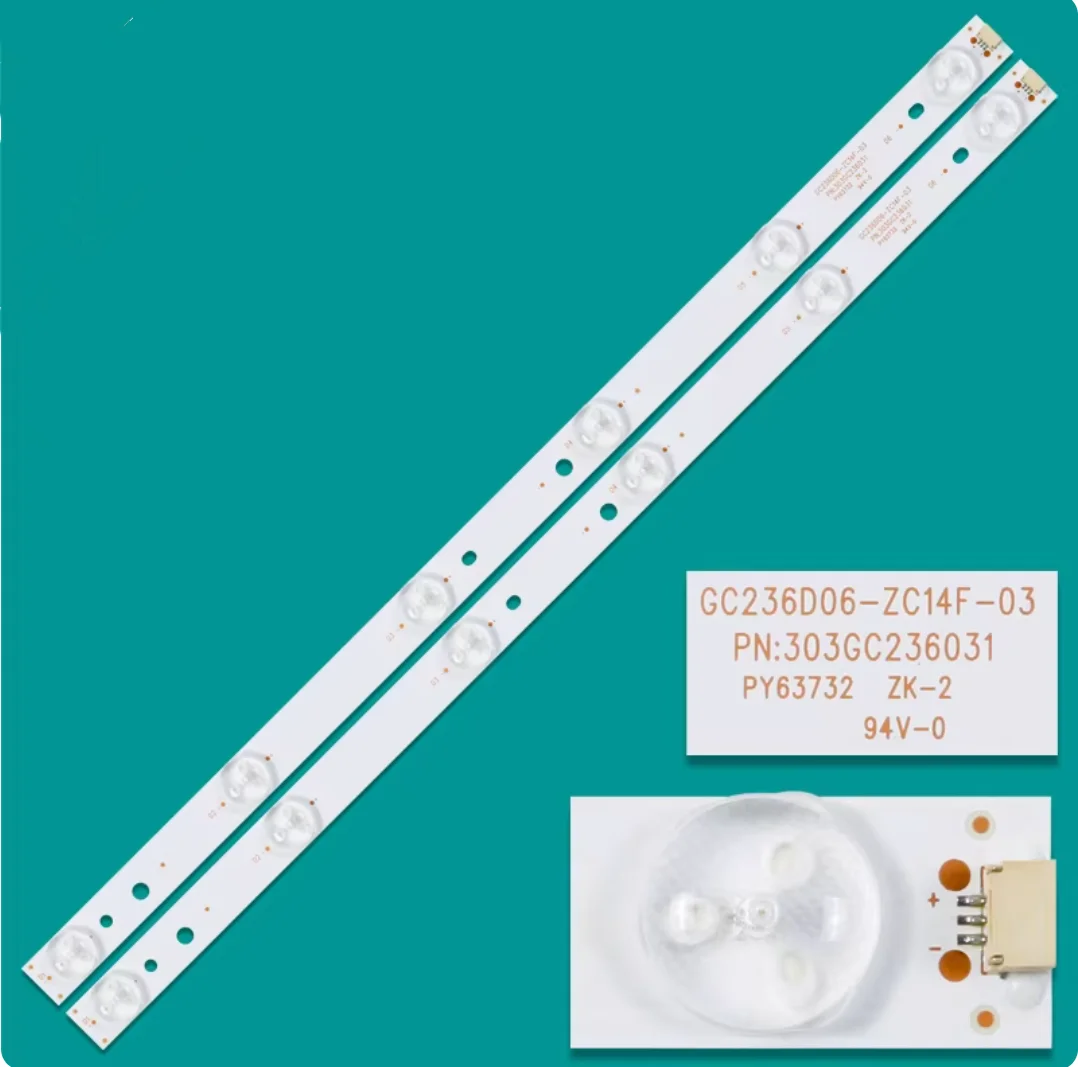 

Светодиодная лента подсветки для L24T6500BNC GC236D06-ZC14F-03 303GC236031 LE24CT5000 LE24CT5500AK LE24CT5500 L24S620VBE MTV-2424LT2