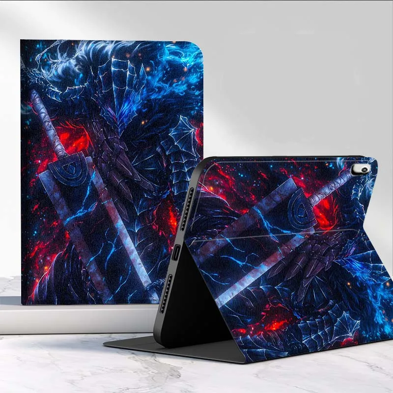 

Чехол для планшета Cartoon Berserk Trend для Samsung Galaxy Tab S11 S10 S9 S8 A8 A9 A11 10,9 8,7 10,1 Plus